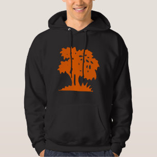Sudadera Árbol personalizado - Naranja