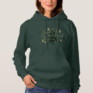 Sudadera Árboles de Navidad de pino frescos de granja moder