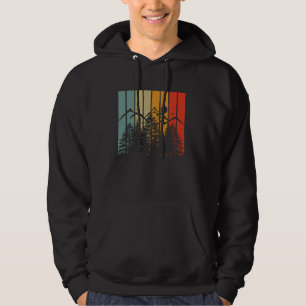 Sudadera Árboles de vida silvestre Naturaleza Retro amante 