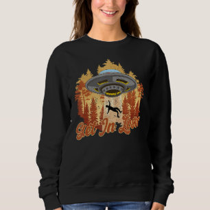 Sudadera Árboles Forestales Caídos Ufo Secuestro Extraterre