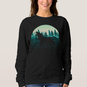 Sudadera Árboles forestales retro Naturaleza al aire libre 
