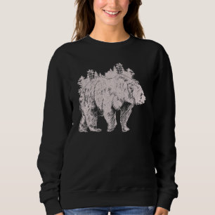 Sudadera Árboles forestales silvestres al aire libre animal