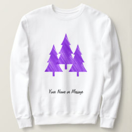 Sudadera Árboles morados estéticos de Guay mínimo personali