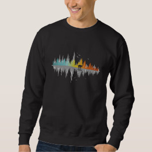 Sudadera Árboles Reflejo Naturaleza de la Vida Silvestre An