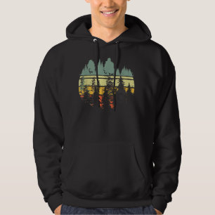Sudadera Árboles silvestres Naturaleza al aire libre Vintag