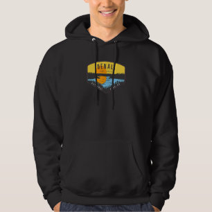 Sudadera Árboles Sunset del parque Denali Alaska