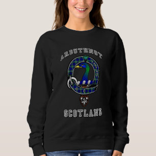 Sudadera Arbuthnot Tartan Clan Badge Athletic Style