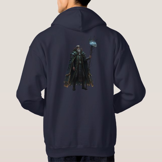 Sudadera Arcane Elder Wizard Dark Academia Back Hoodie (Reverso)