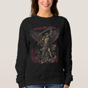Sudadera Arcángel Religión Católica Guardia Cristiana