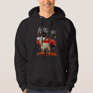 Sudadera Arce Cabra Hoja Otoño Otoño Camión Rojo Hombres Mu