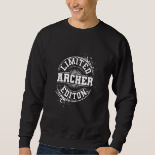 Sudadera Archer Funny Surname Familia Árbol Reunión de Cump