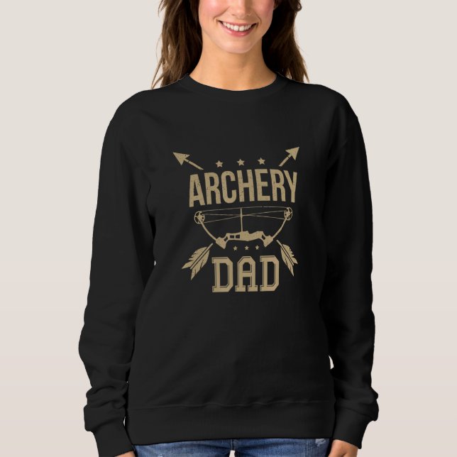 Sudadera Archery Dad Bow Arrow Hunting Race (Anverso)