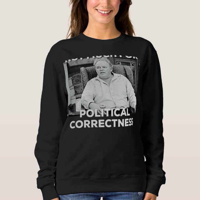 Sudadera Archie Bunker Funny Conservative R-R-E-P-U-B-L-I-C (Anverso)