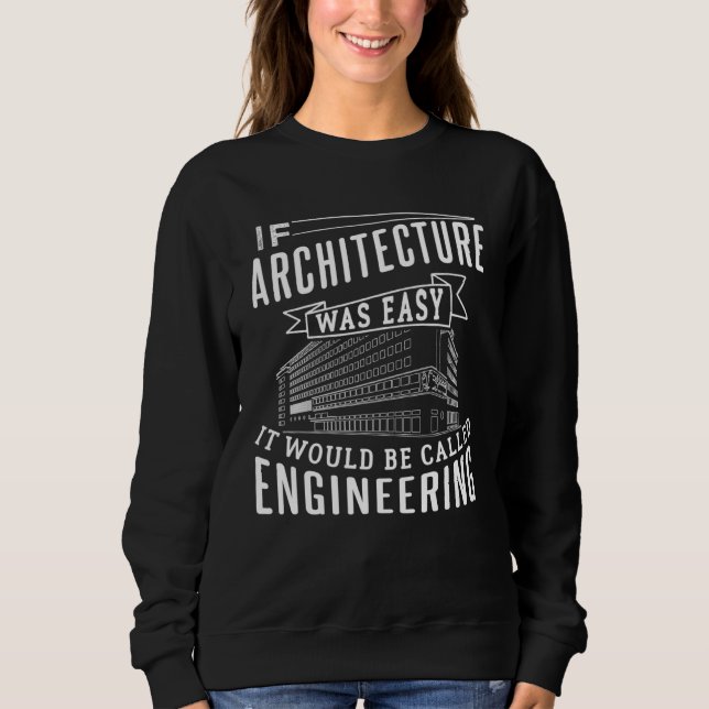 Sudadera Architect Architecture Student for Men (Anverso)