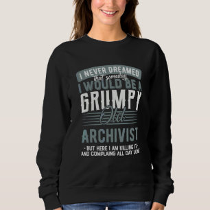 Sudadera Archivero Gruñón y Viejo