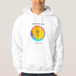 Sudadera archivo de cotización editable de moneda criptográ