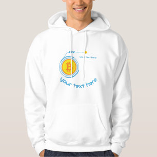 Sudadera archivo de cotización editable de moneda criptográ