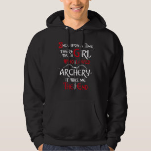 Sudadera Arco de Arquero de Arquería Vintage Érase Una Vez