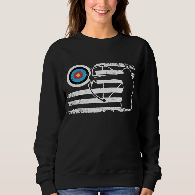 Sudadera Arco de Bandera Americana (Anverso)