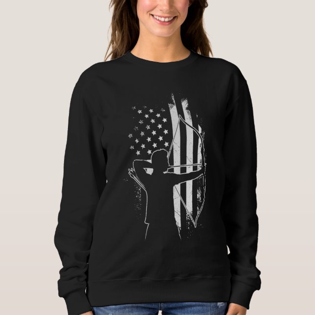 Sudadera Arco de Longbow en Estados Unidos (Anverso)