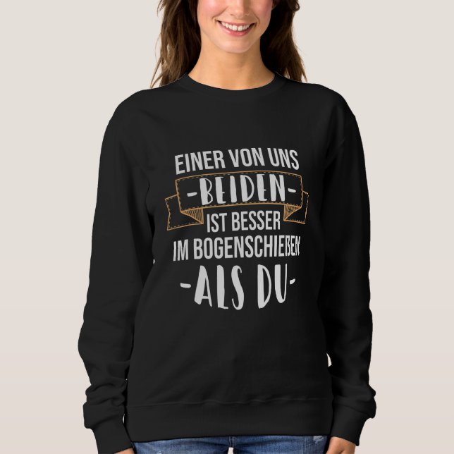 Sudadera Arco de tiro con arco Arrow Sport (Anverso)