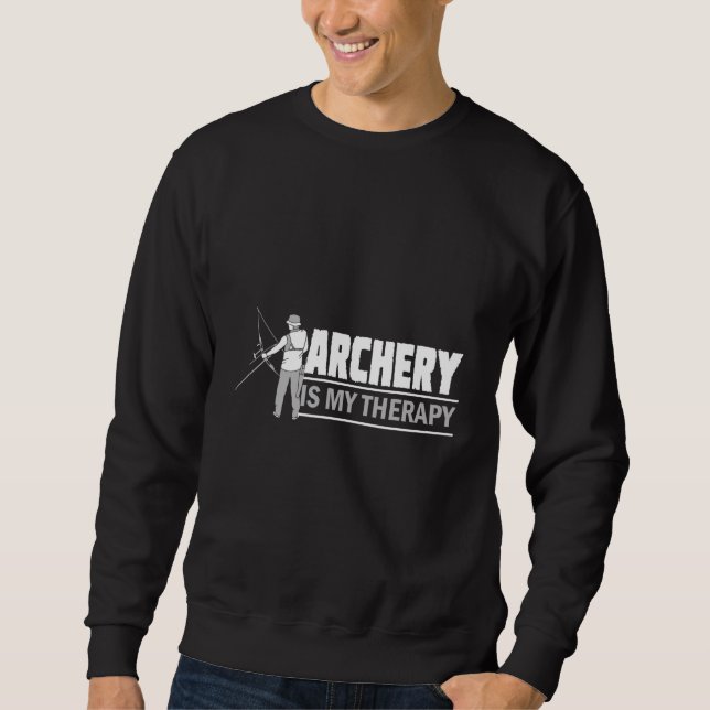 Sudadera Arco Deportivo De Arcos De Flechas Y Bow 26 (Anverso)