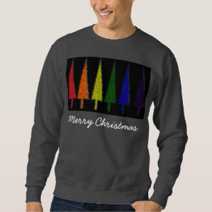 Sudadera Arco iris del navidad