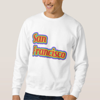 Sudadera Arco iris San Francisco - en blanco