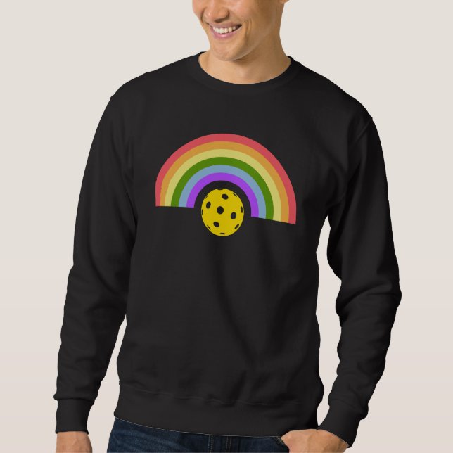 Sudadera Arcoiris de pelletería (Anverso)