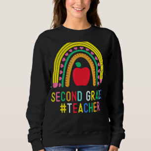 Sudadera Arcoiris de segundo grado profesor de segundo grad