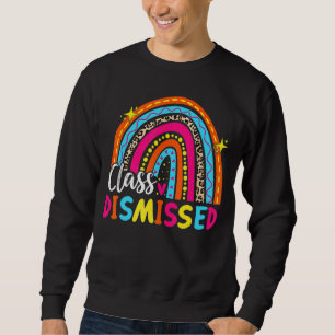 Sudadera Arcoiris El Último Día De La Escuela Te Amo A Todo