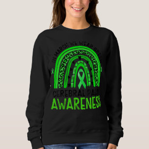 Sudadera Arcoiris En Marzo Usamos Una Parálisis Cerebral Ve