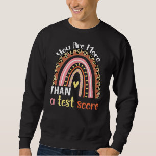 Sudadera Arcoiris Eres Más Que Una Prueba De Puntuación De
