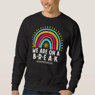 Sudadera Arcoiris Estamos En Un Verano De Playa De Vacacion