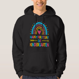 Sudadera Arcoiris Feliz Primer Día De Té En La Escuela De J