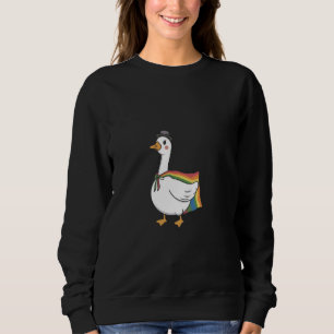 Sudadera Arcoiris Goose LGBT Duck Goose Gay Menos Orgullo L