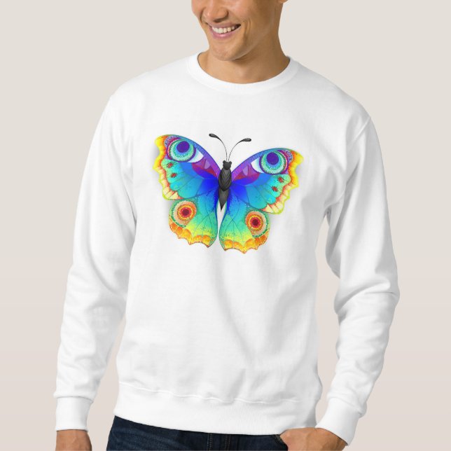 Sudadera Arcoiris mariposa Peacock Eye (Anverso)