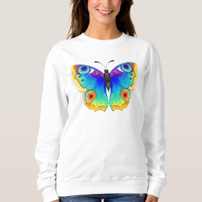 Sudadera Arcoiris mariposa Peacock Eye (Anverso)