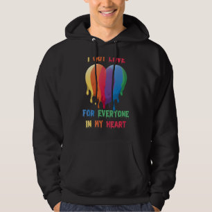 Sudadera Arcoiris Tengo Amor Por Todos En Mi Corazón Por