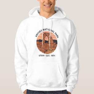 Sudadera Arcos Arco Delicado Vintage Parque Utah Desierto