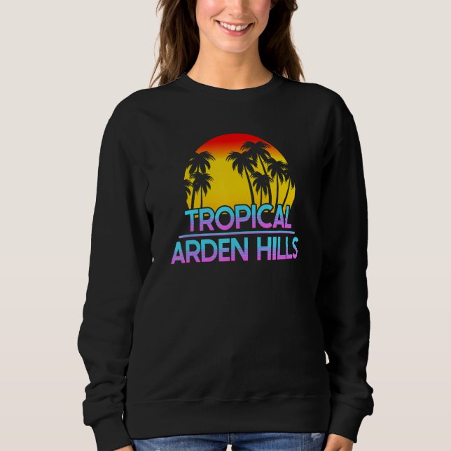 Sudadera Arden Hills Minnesota Gracioso clima irónico (Anverso)