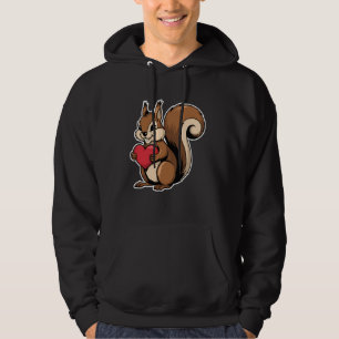 Sudadera Ardilla Cuta con el diseño de amor adorable del co