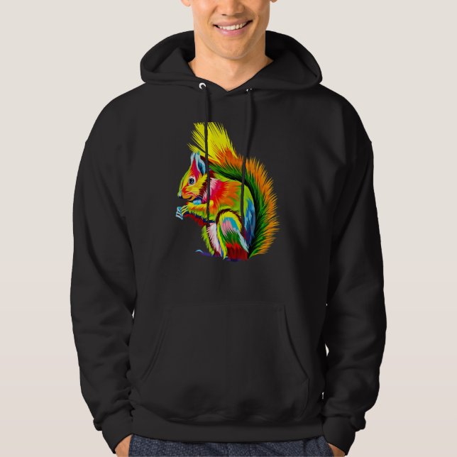 Sudadera Ardilla Cuta Con Sonido Agudo (Anverso)