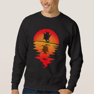 Sudadera Ardilla de Australia Sugar Glider Vintage Atardece