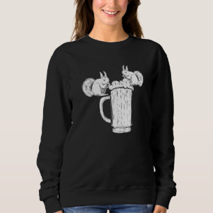 Sudadera Ardilla de cerveza de ardilla ardilla de cerveza d