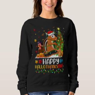 Sudadera Ardilla de tierra Animal Ardilla de tierra feliz H