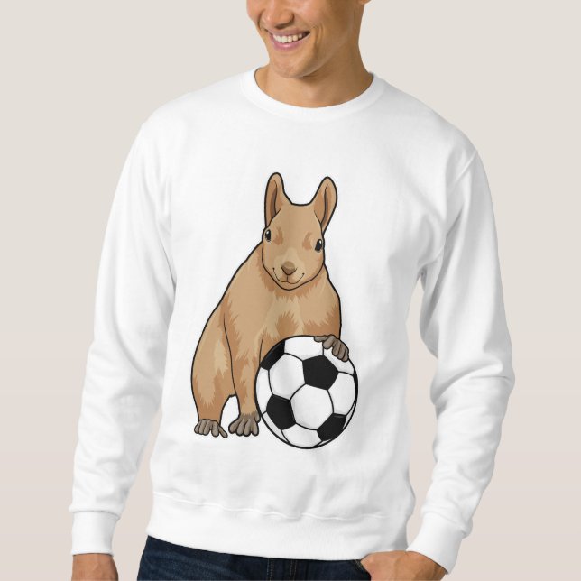 Sudadera ardilla en deportes de fútbol (Anverso)