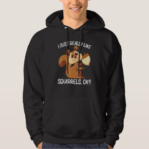 Sudadera Ardilla Para Hombres Mujeres Roedor Animal De Bosq