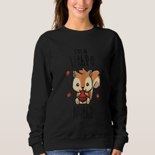 Sudadera Ardilla para mujeres hombres soy un poco insignifi