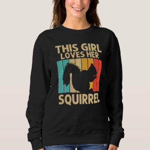 Sudadera Ardilla para niñas niños ardilla chipmunk 80s 1